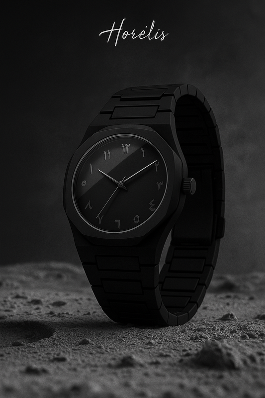 Noir Alif Men's Watch
