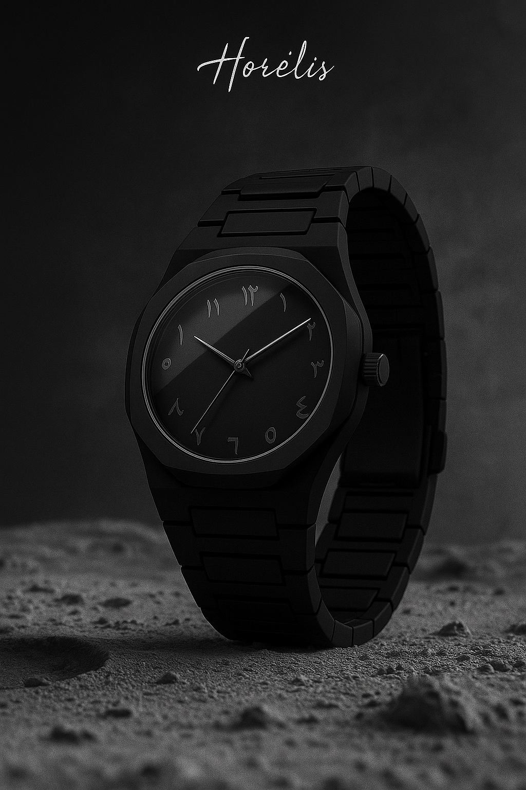 Noir Alif Men's Watch